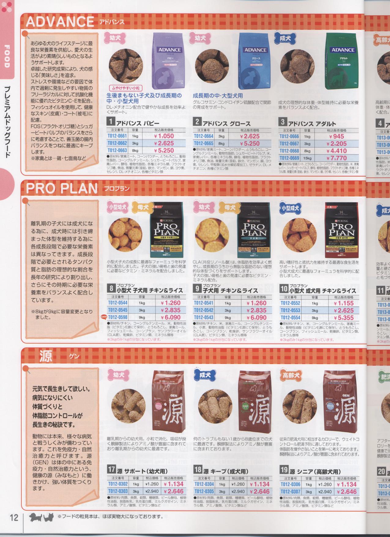 �v���~�A���h�b�O�t�[�h�m�ʔ̃N���u�n�y�b�g�p�i���ʐM�̔��J�^���O(���p�i���L�p�i)