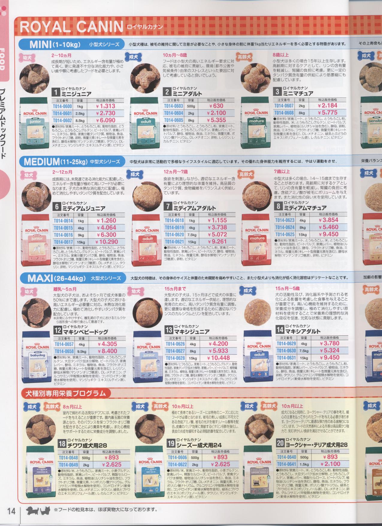 �v���~�A���h�b�O�t�[�h�m�ʔ̃N���u�n�y�b�g�p�i���ʐM�̔��J�^���O(���p�i���L�p�i)